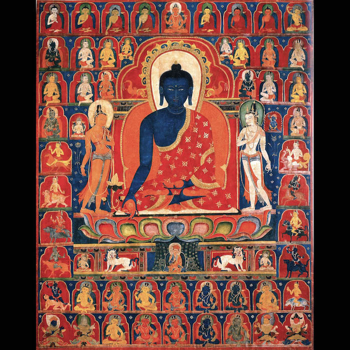 Medicine Buddha Bhaishajyaguru - Meaningful Materials (82)